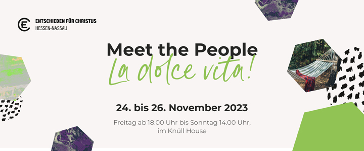 Anmelden zu Meet the People 2023