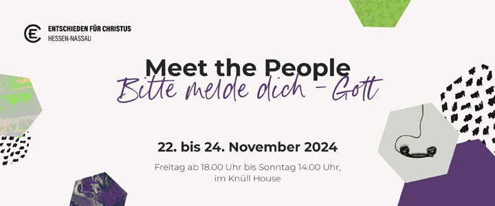 Anmelden zu Meet the People 2024