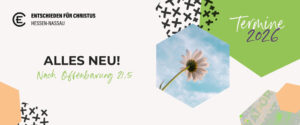 Cover des Jahresfylers mit dem Titel Termine 2026 - Alles neu! nach Offenbarung 21,5
