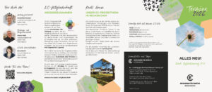 Kontaktdaten und Informationen über den ECHN - Abbildung aus dem Jahresflyer 2026