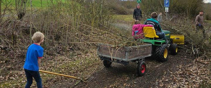 Dankbar und begeistert: Einsatztag im Knüll House